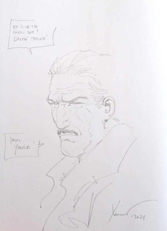 Philippe Xavier, Tango T.5 Le dernier condor - Sketch