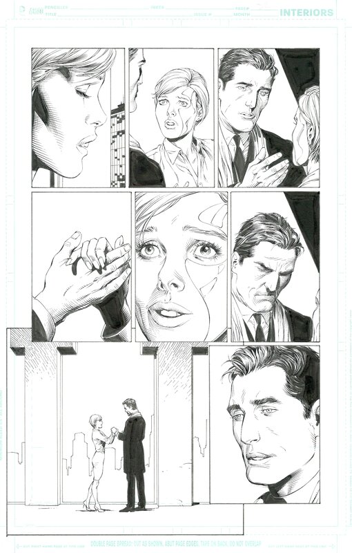 Gary Frank, Jonathan Sibal, Brad Anderson, Geoff Johns, Batman: Earth One vol.3 (2021) pg.32 - Planche originale