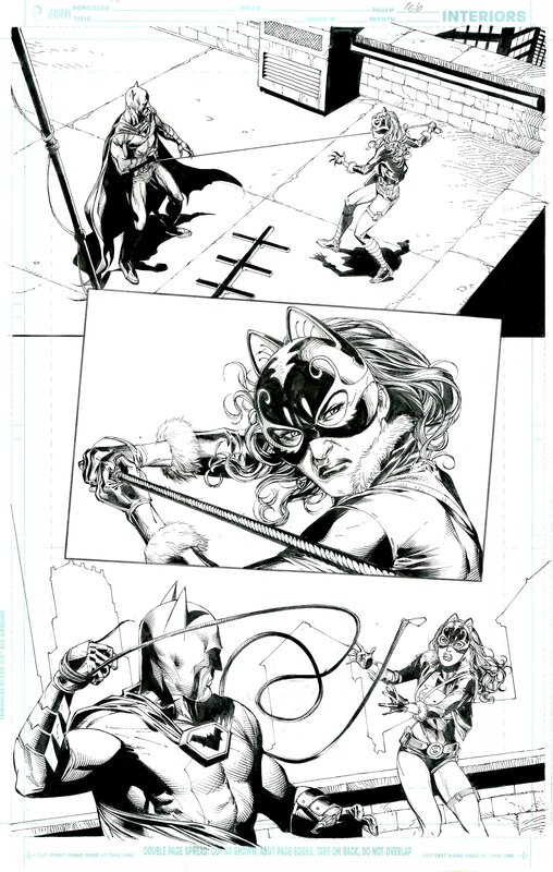 Gary Frank, Jonathan Sibal, Brad Anderson, Geoff Johns, Batman: Earth One vol.3 (2021) pg.86 - Planche originale