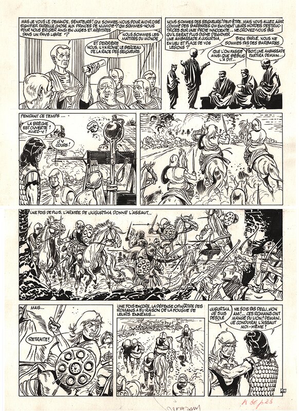 Jugurtha tome 2 by Hermann - Comic Strip