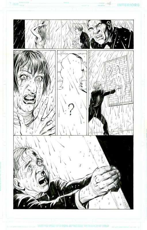 Gary Frank, Jonathan Sibal, Brad Anderson, Geoff Johns, Batman: Earth One vol.2 (2015) pg.048 - Planche originale