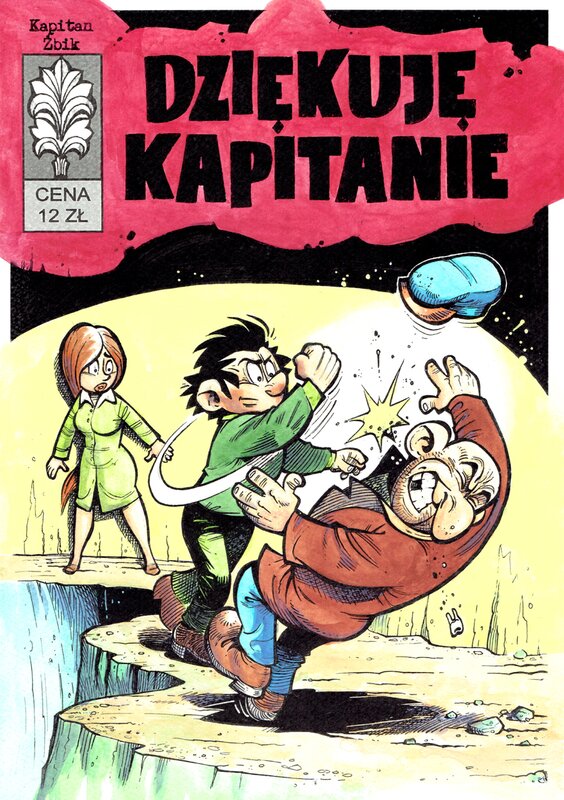 Wojtek Olszówka, Slawomir Kiełbus, Janusz Christa, Capitaine Żbik - Merci, capitaine - Mise en couleur