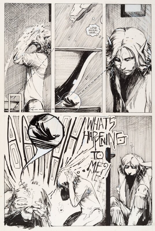 Enchanter#2 par Mike Dringenberg, Don Chin - Planche originale