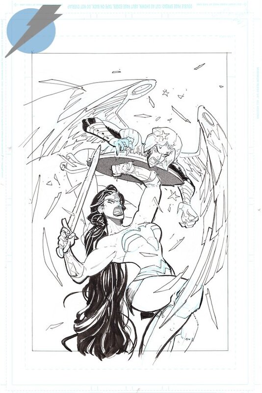 Riley Rossmo, Wonder woman Evolution - Original Cover