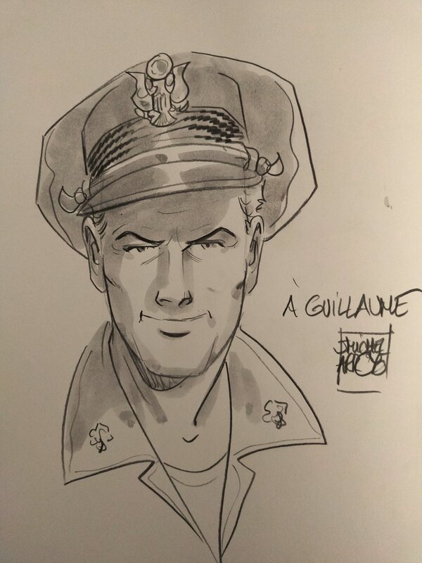 Buck Danny tome 3 by Jean-Michel Arroyo - Sketch
