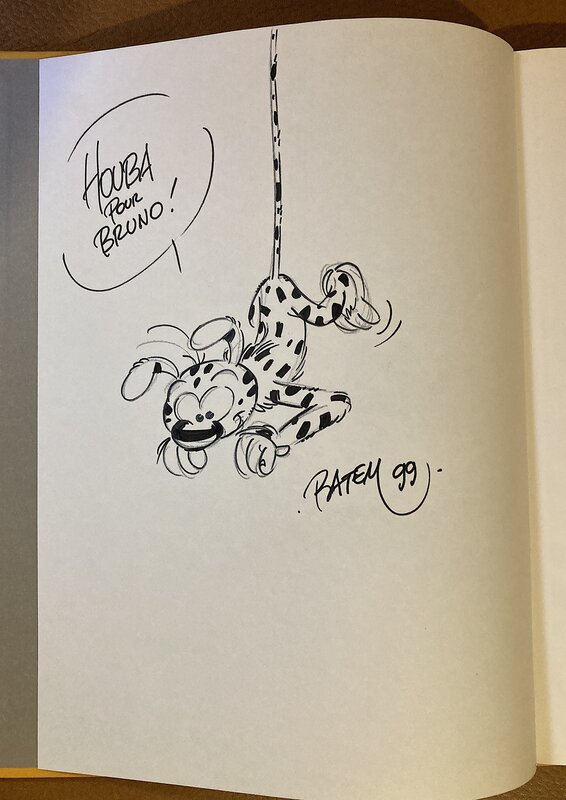 Batem, L'encyclopédie du Marsupilami - Dédicace