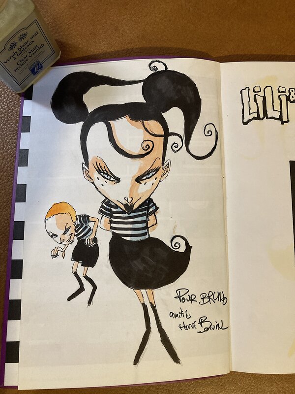 Lili et Winker by Hervé Boivin - Sketch