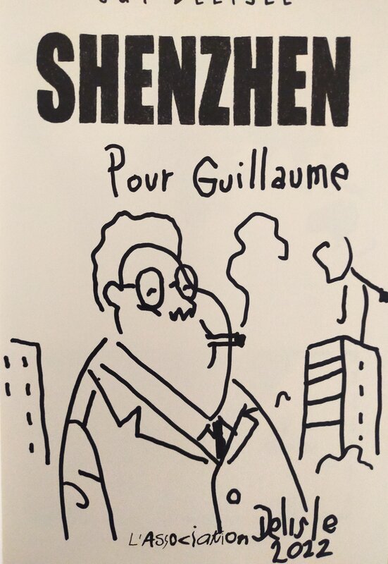 Shenzen par Guy Delisle - Dédicace
