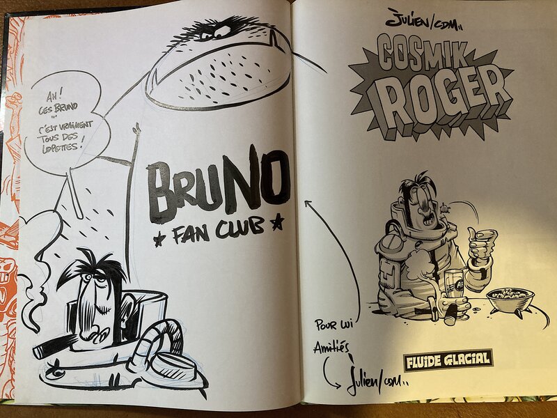 Cosmik Roger by Julien/CDM - Sketch