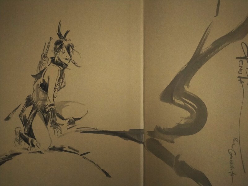 Le Masque de Fudo par Saverio Tenuta - Dédicace