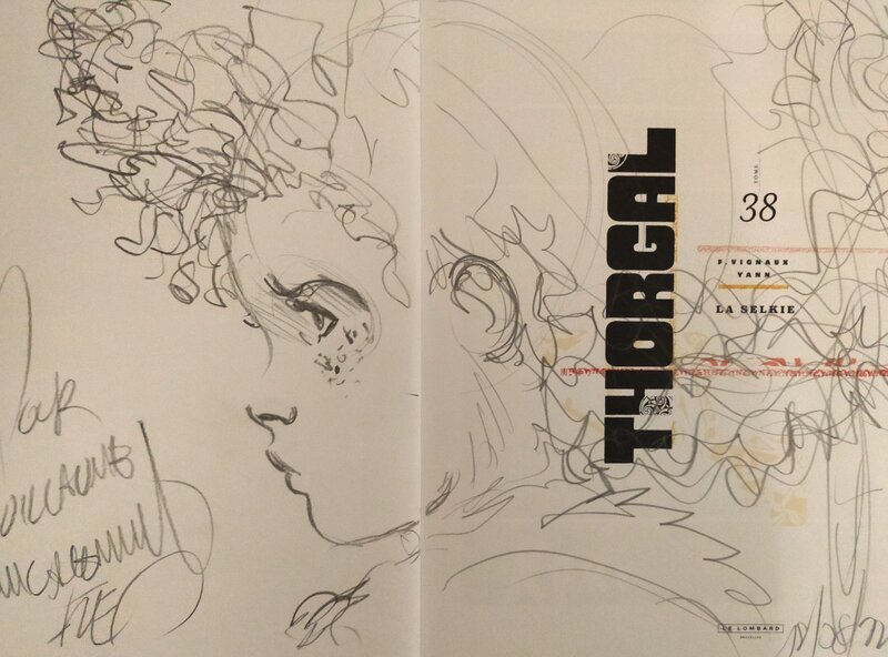 Thorgal tome 38 par Frédéric Vignaux - Dédicace