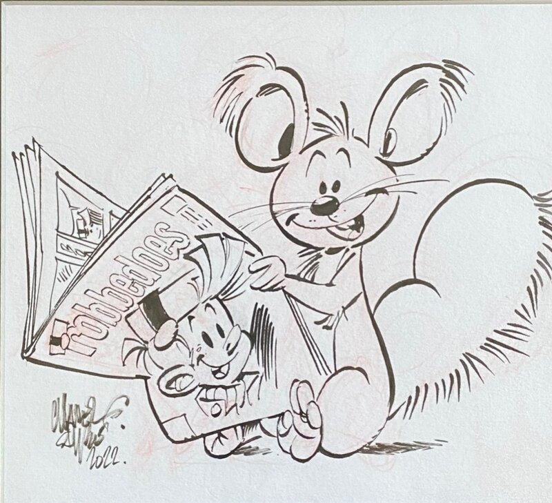Dessin de Spip by Charel Cambré - Sketch