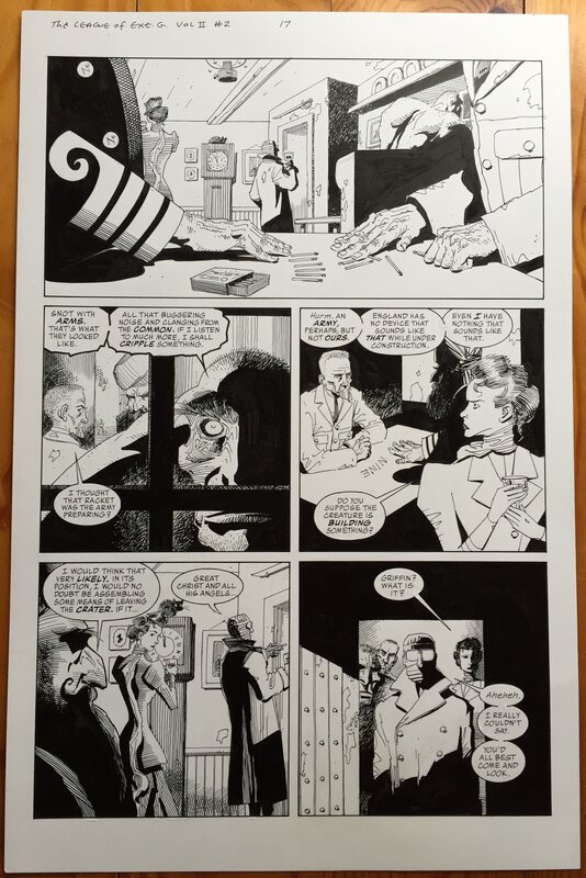 Kevin O'Neill, League of extraordinary gentleman 2, #2 pg17 - Comic Strip