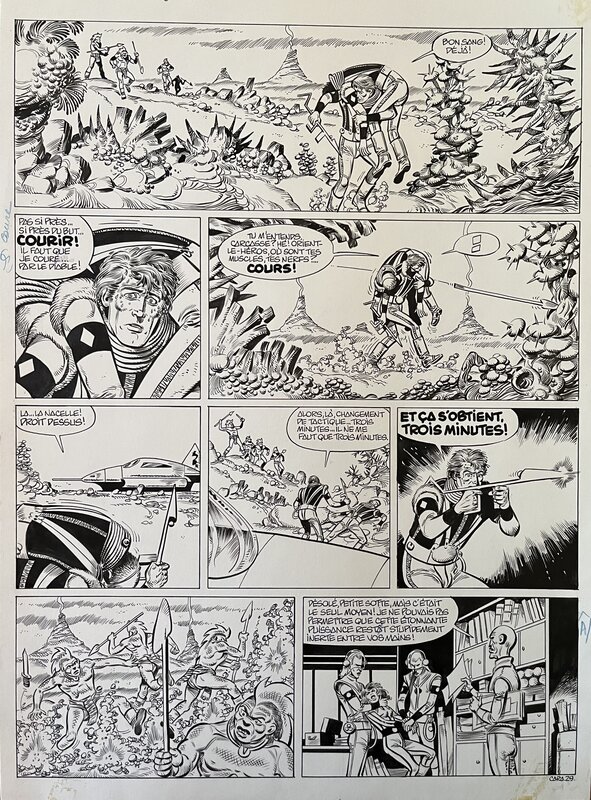 Eddy Paape, Greg, Luc ORIENT T16 caragal planche : 29 - Comic Strip