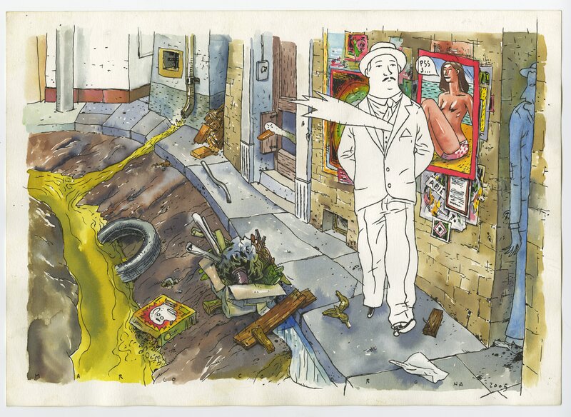 (2005) Corona - Internazionale - Illustration originale - Illustration originale