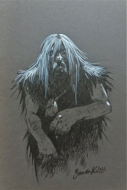 Sketch by Ken Broeders - Original Illustration