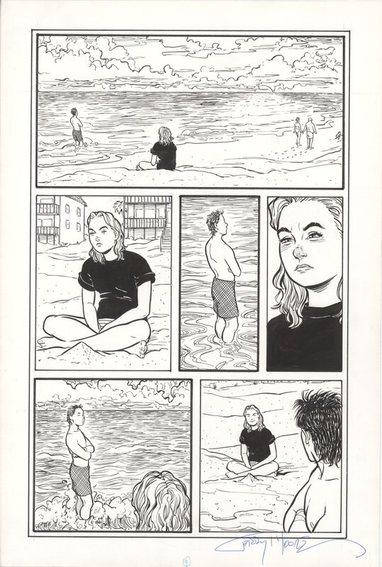 Terry Moore, Strangers in paradise v3 #25 p9 - Planche originale