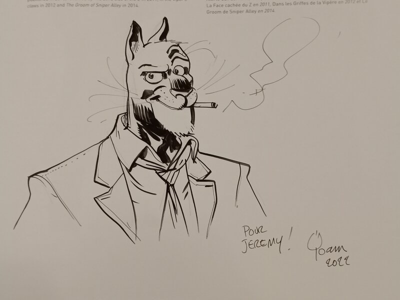 Yoann, Blacksad and friends - Dédicace