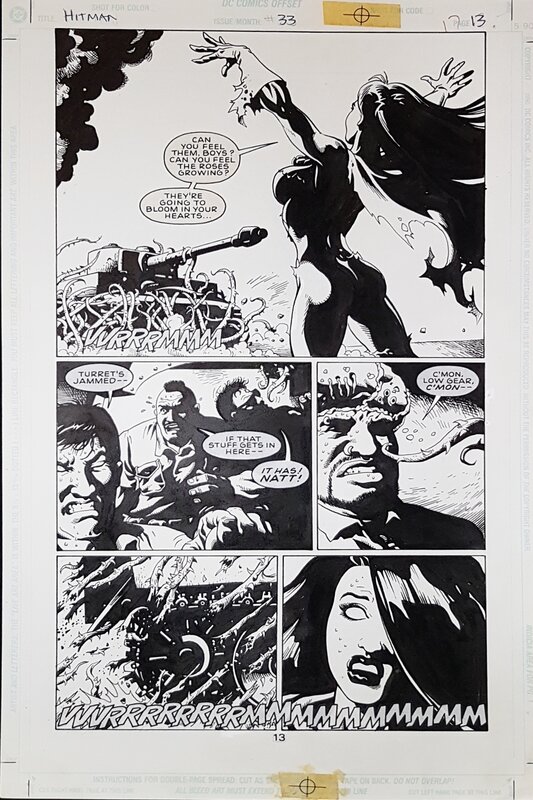 Hitman #33 p13 par John McCrea, Garry Leach - Planche originale