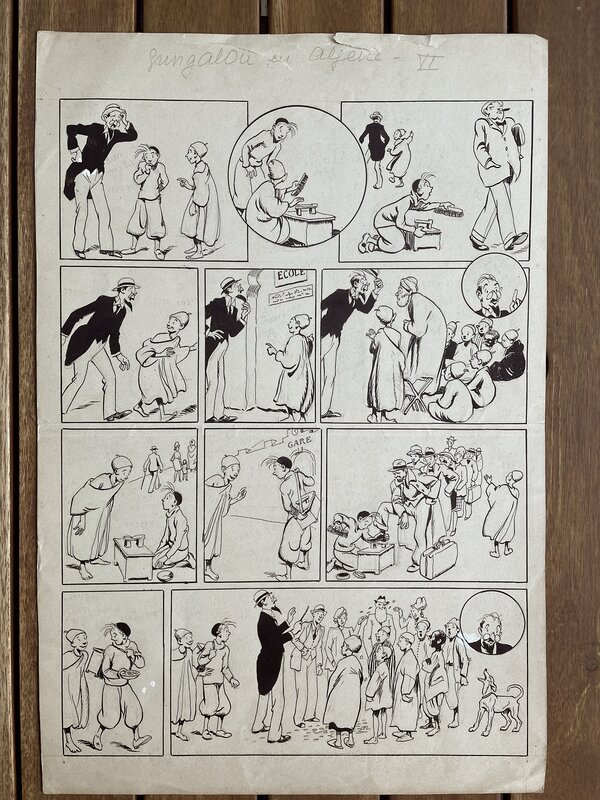 For sale - Émile-Joseph Pinchon, GRINGALOU EN ALGERIE - Comic Strip