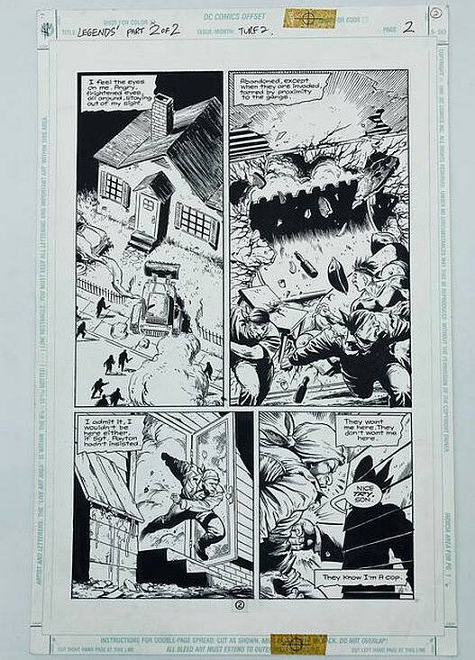 Shawn McManus, Batman - Legends of the Dark Night #45 - page n.2 - Comic Strip