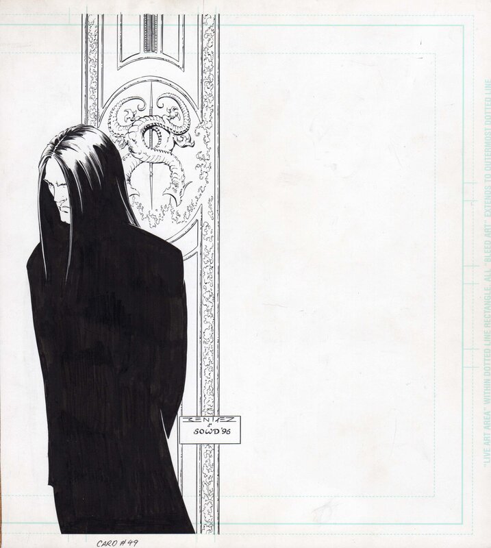 Joe Benitez, Aaron Sowd, Witchblade #49 : Ian Nothingham - Original Illustration