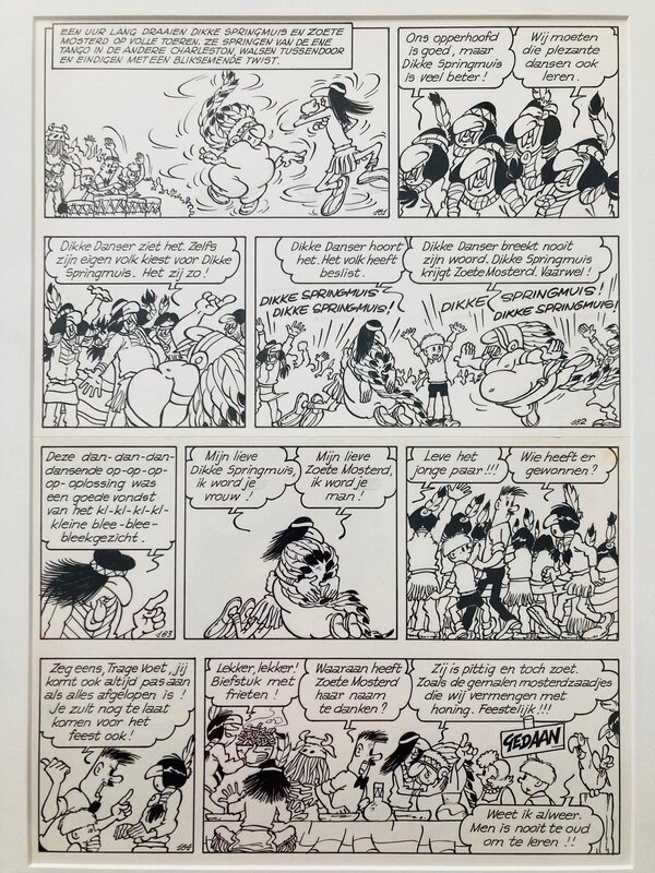 Jef Nys, Jommeke 'Zoete mosterd' - Comic Strip