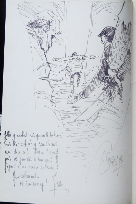 L'ile des morts by Guillaume Sorel, Thomas Mosdi - Sketch