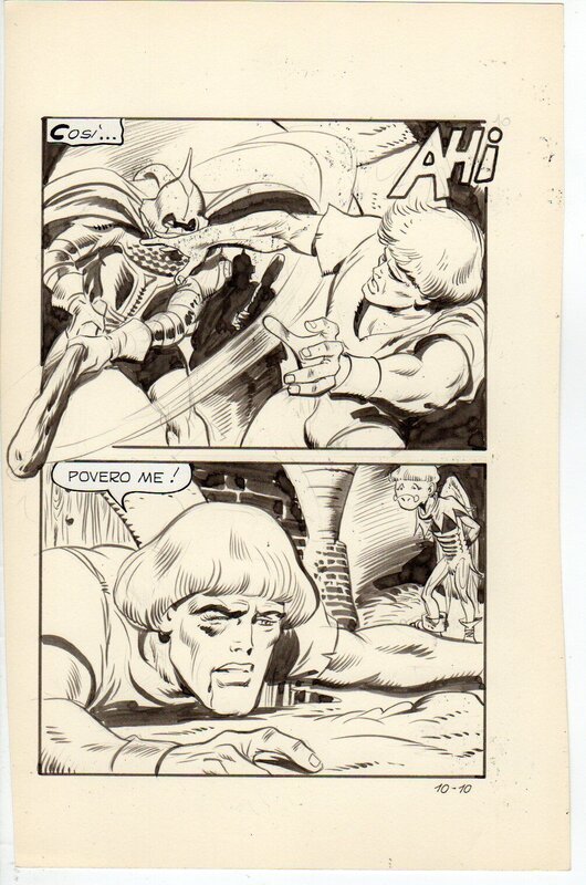 Biancaneve #10 p10 par Leone Frollo - Planche originale