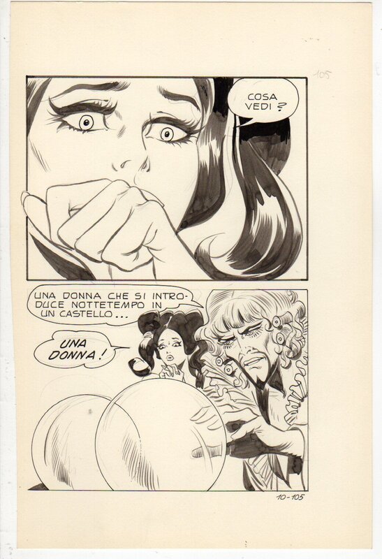 Biancaneve #10 p105 par Leone Frollo - Planche originale