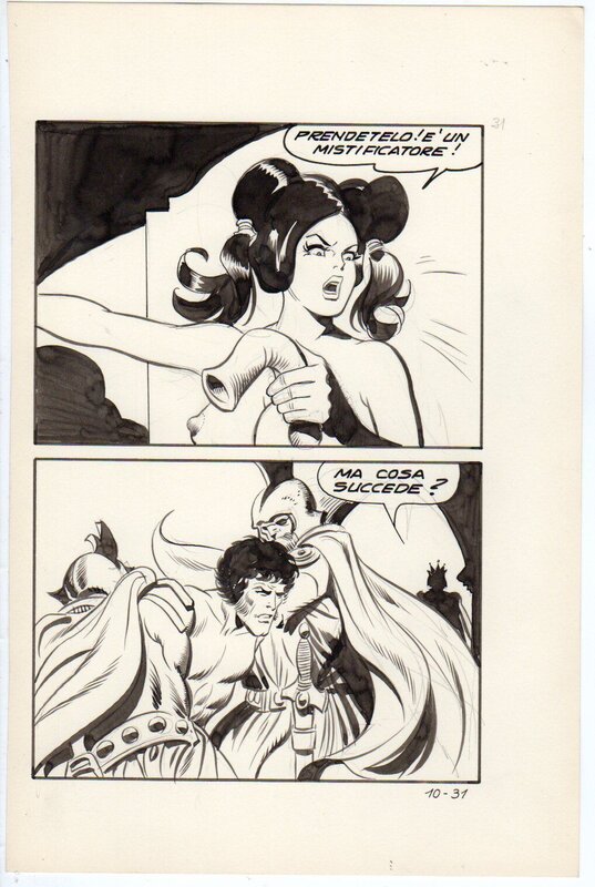 Biancaneve #10 p31 par Leone Frollo - Planche originale