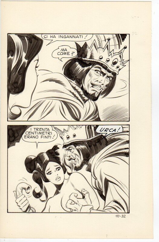 Biancaneve #10 p32 par Leone Frollo - Planche originale