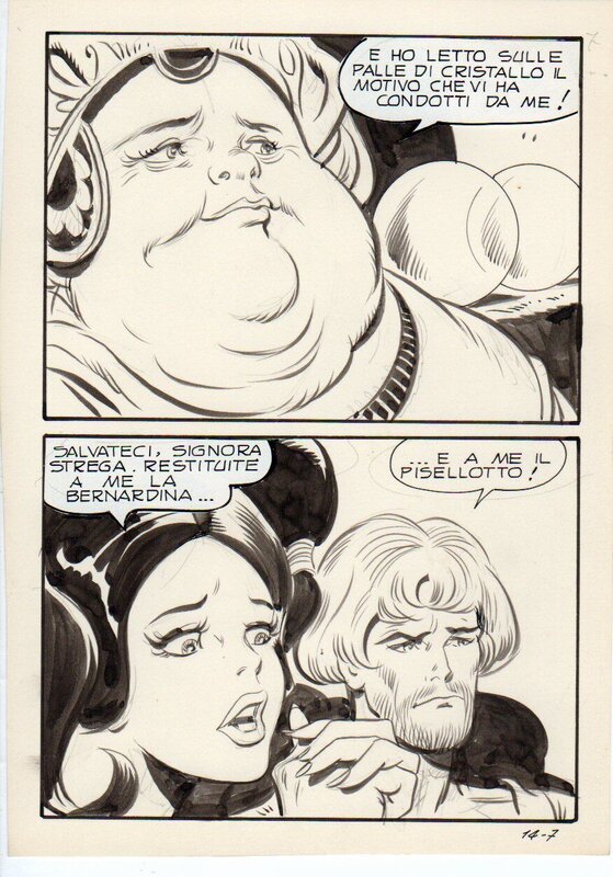 Biancaneve #14 p7 par Leone Frollo - Planche originale