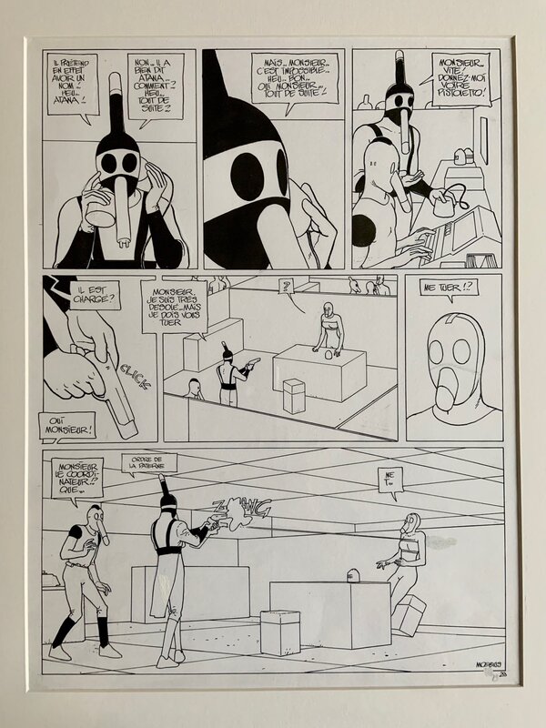 Moebius, Planche p29 - La Déesse - Monde d'Edena - Comic Strip