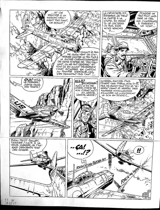 COLBY par Michel Blanc-Dumont - Planche originale