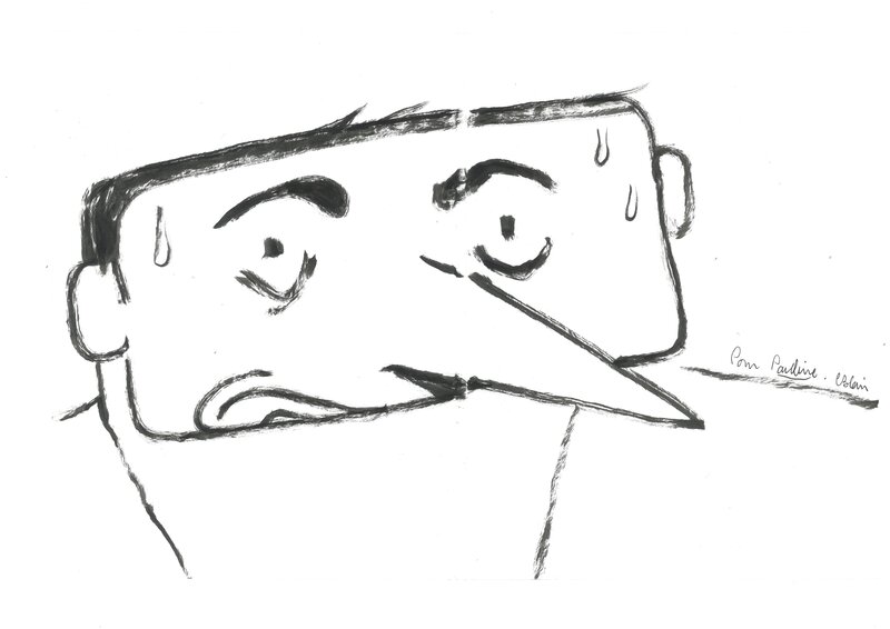 Christophe Blain, Isaac le pirate - 2003 - Sketch