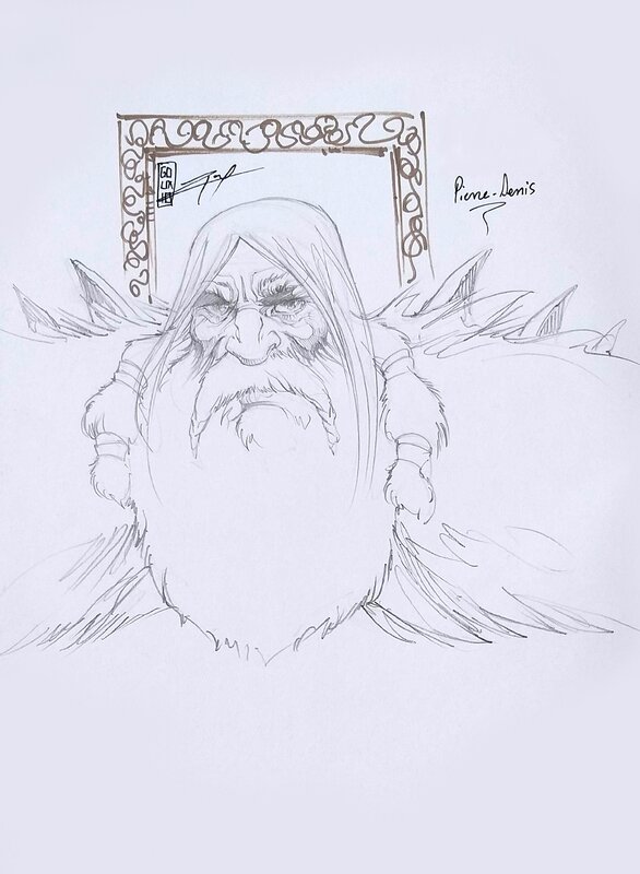 Merlin by Pierre-Denis Goux - Sketch