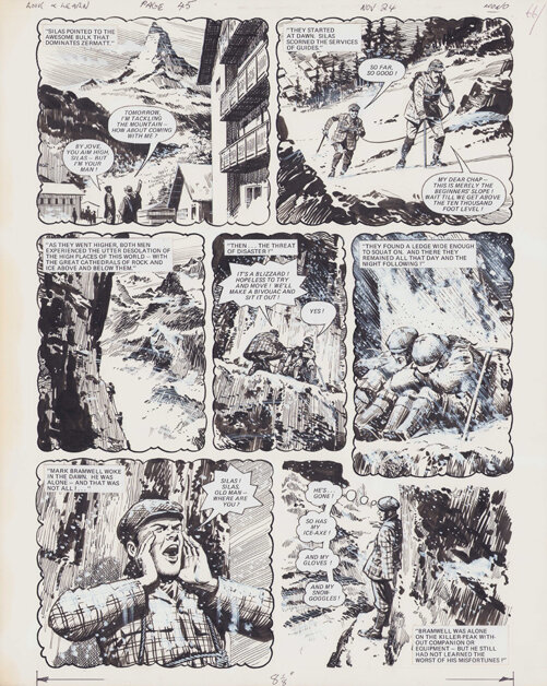 Bill Lacey | The man who searched for fear page 2 - Planche originale