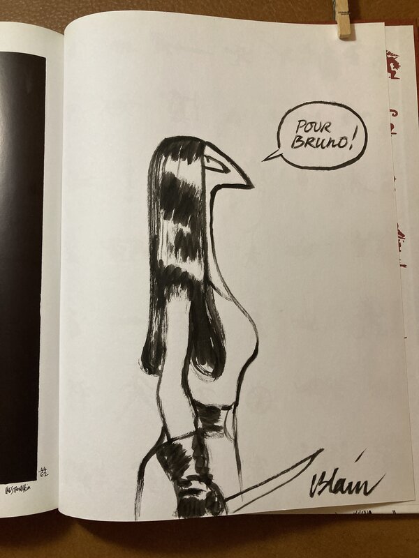 Alexandra by Christophe Blain - Sketch