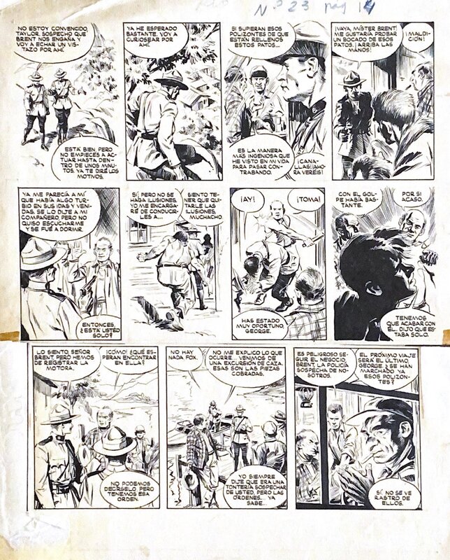 Luis Bermejo, Gendarmerie royale du Canada - Comic Strip