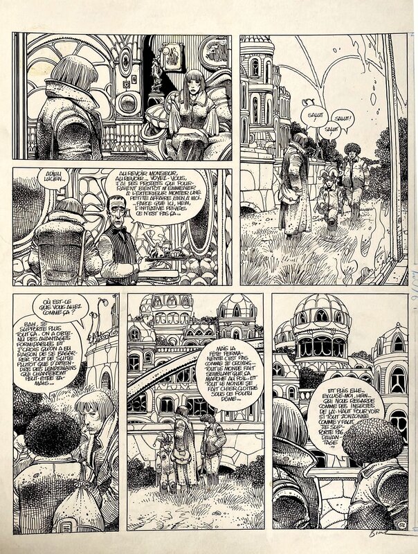 Enki Bilal, Pierre Christin, La Ville qui n'existait pas - planche 52 - Comic Strip