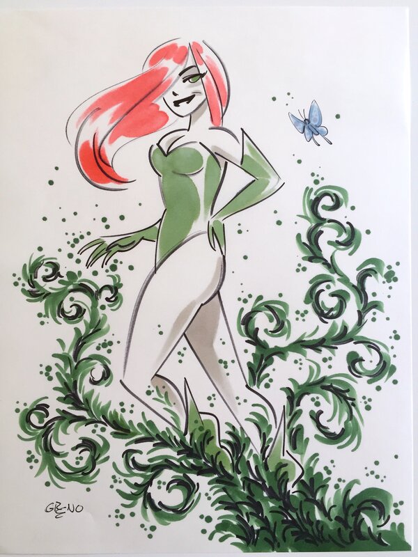 Poison Ivy by Nathan Greno - Original Illustration