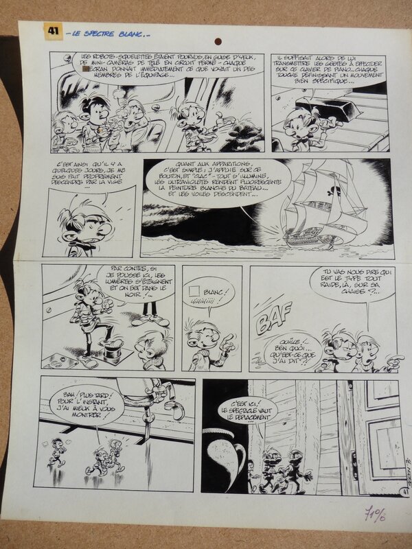 Le BATEAU FANTOME by SERON - Comic Strip