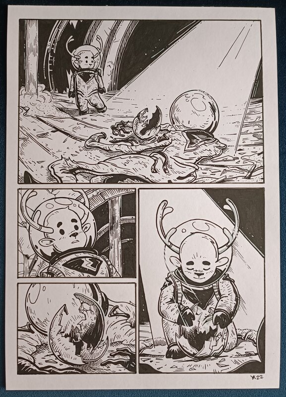 Moon Deer by Yoann Kavege - Comic Strip
