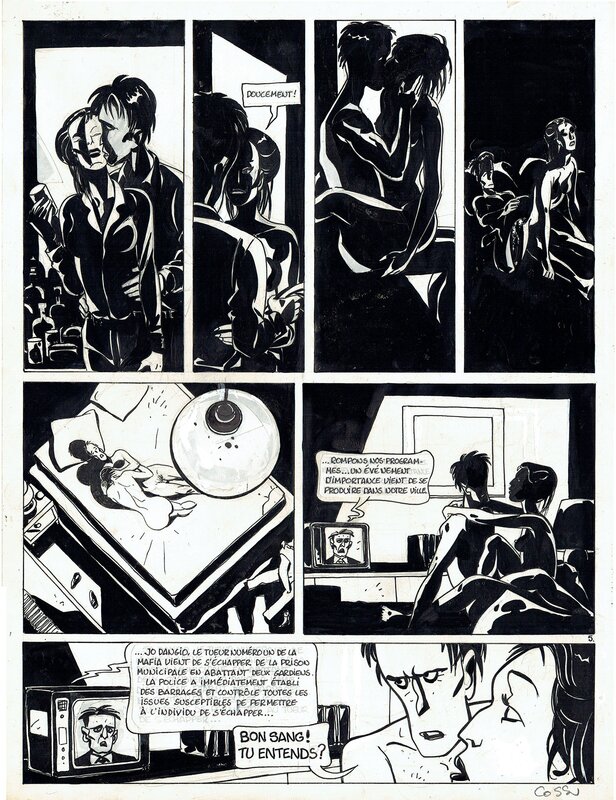 For sale - Antonio Cossu, Métal Hurlant - Erotisme - No Man's Land - Page 5 - Comic Strip