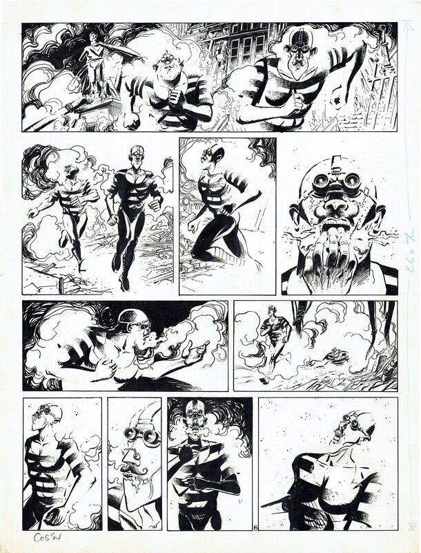 For sale - Antonio Cossu, Métal Hurlant - L'important - Page 5 - Comic Strip