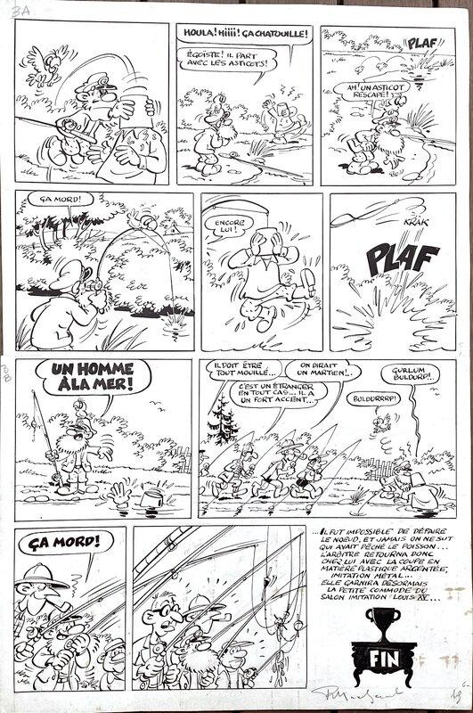 LE PERE LA HOULE by Raymond Macherot - Comic Strip
