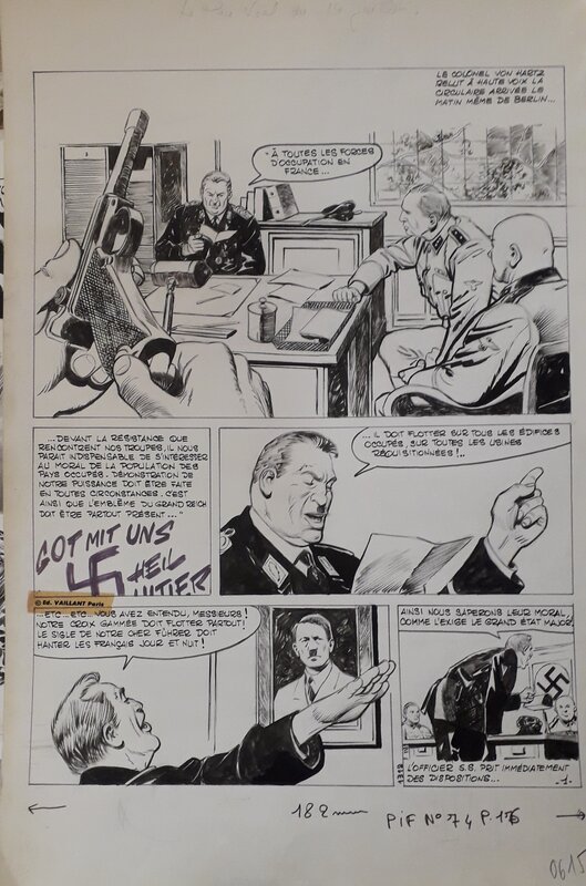 En vente - Le Grêlé 7/13 par Lucien Nortier, Roger Lécureux - Planche originale