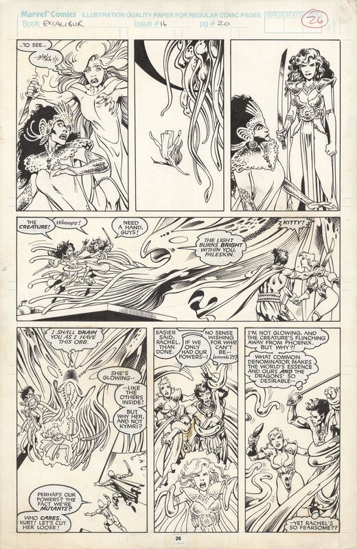 Excalibur #16 p20 by Alan Davis, Paul Neary - Comic Strip