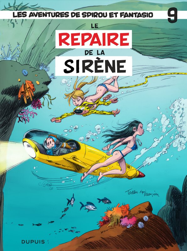 Fabrice Tarrin, Christ Oliver, Le repaire de la Sirène - Illustration originale